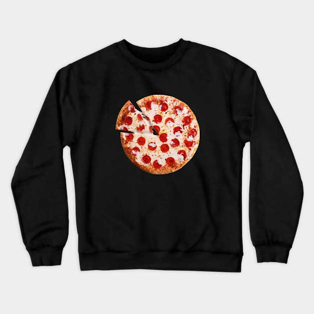 pizza Crewneck Sweatshirt by jjsealion